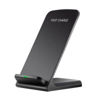 Guangdong Desktop Fast Wireless Charger Stand with Glossy Surface for iPhone XS and Samsung Galaxy S9/S8 mobile phones