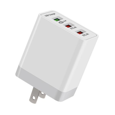 small home travel wall 3 usb port EU US plug charger for all cell phones